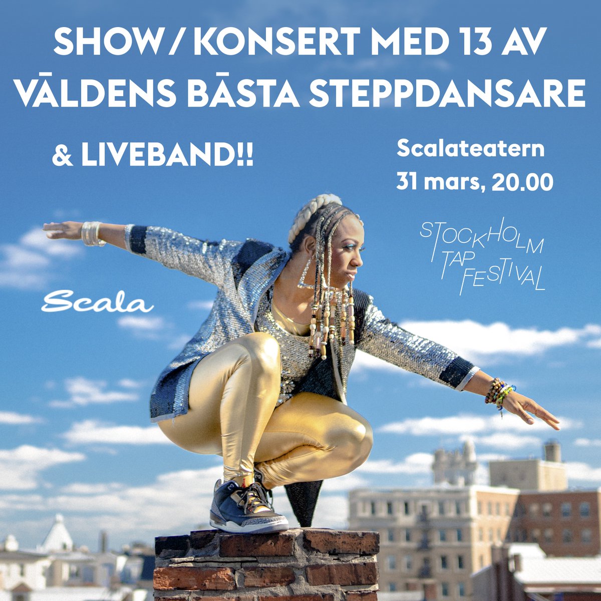 Ticket sale is live!!! STF 2024 Professional Showcase Gala 🤩 🤩 🤩 Sunday March 31s at SCALATEATERN. 
photo: Wendel Patrick
#stf2024 #stockholmtapfestival