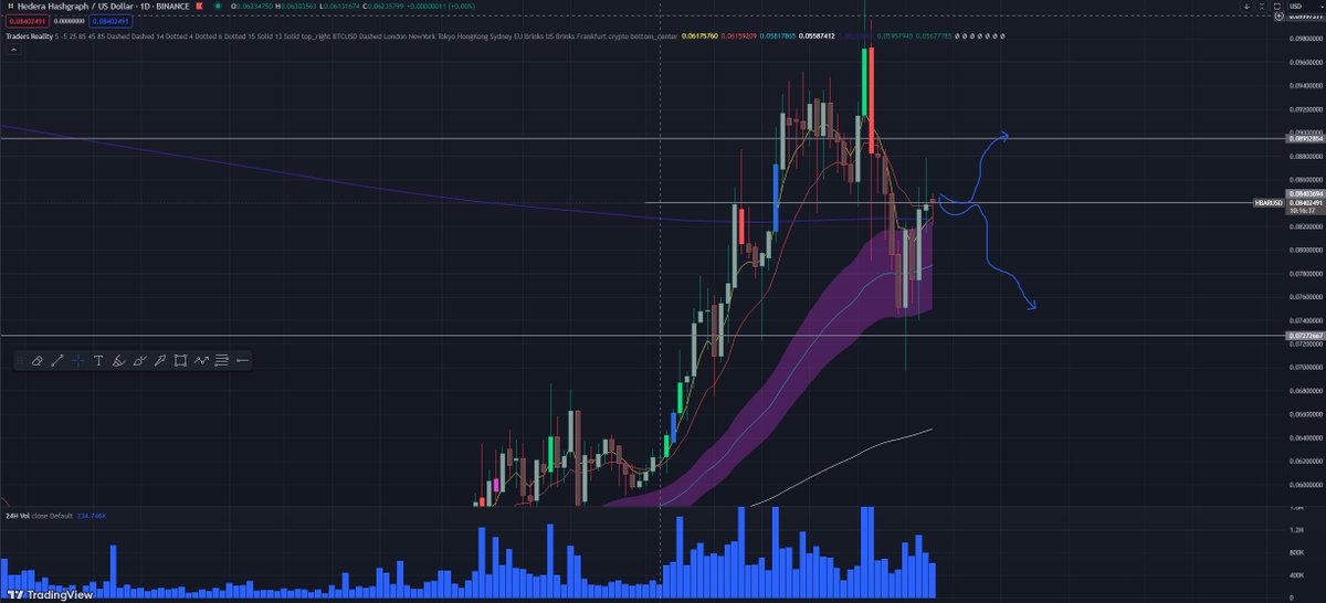crypto_aim's tweet photo. Very important level to hold here for HBAR 👀

#HBAR #HBARNFTs https://t.co/f3F2EhtFk5