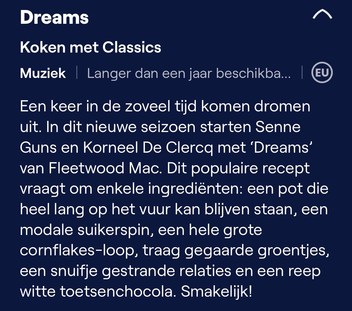 judithvgoethem's tweet photo. Koken met Classics is terug!
https://t.co/fsKX5H1Bcv https://t.co/Plz2atTRZY