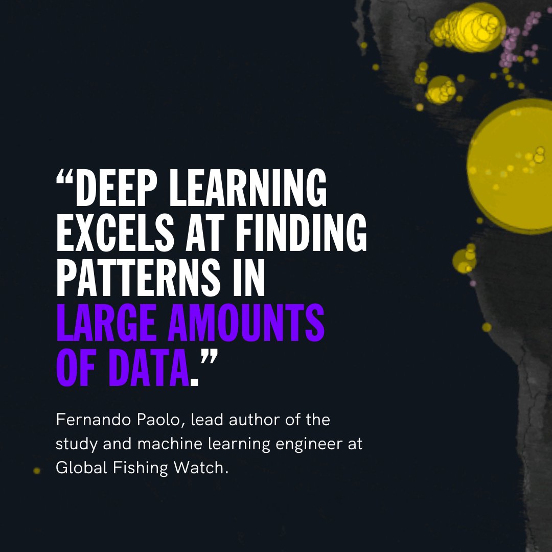 TheAudaciousPrj's tweet image. Using satellite imagery and AI, @GlobalFishWatch is able to map human activity at sea with more precision than before. 

Read more about Global Fishing Watch and its audacious plans here: 
audaciousproject.org/grantees/globa…

#AudaciousProject