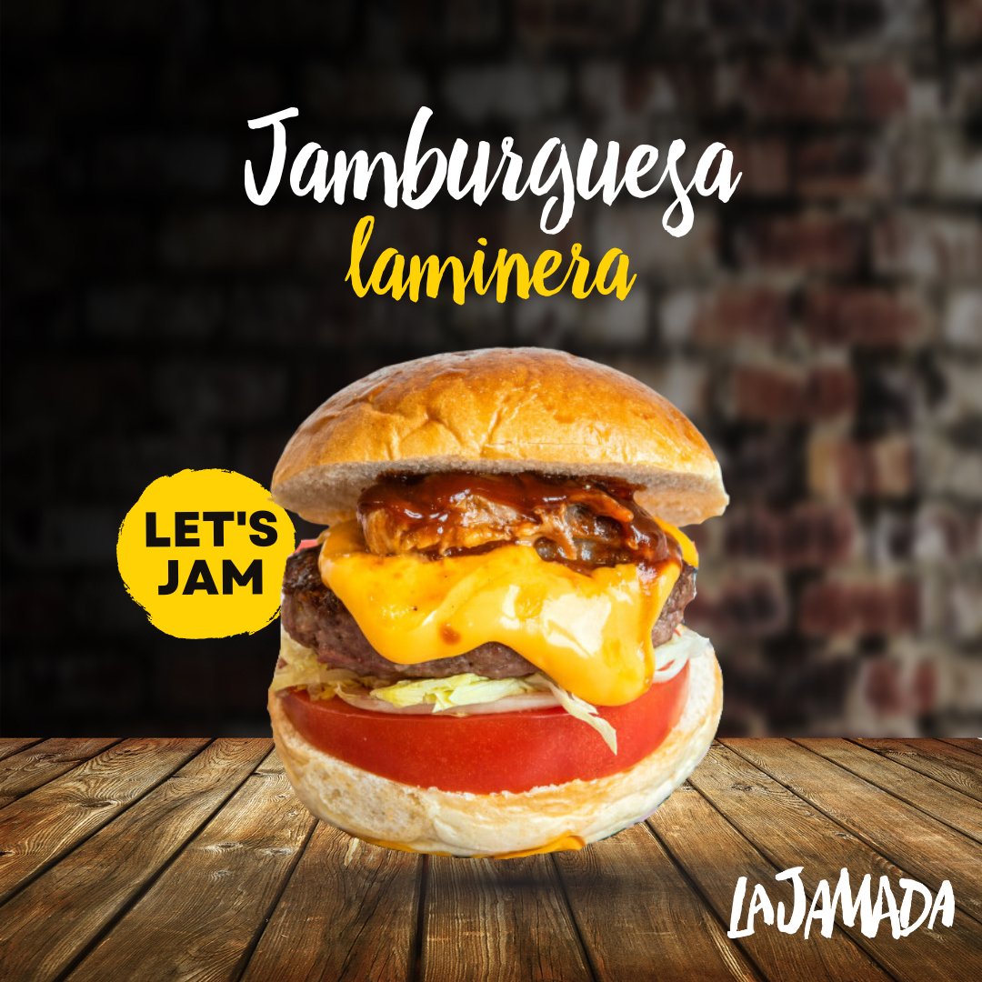 ¡Está para comérsela! 🍔😋 #letsjam #jamburguesa #burgos #lajamada #hamburguesa #burger #gastronomiaburgos #foodporn #AntonioArrabal #burgosenelmundo