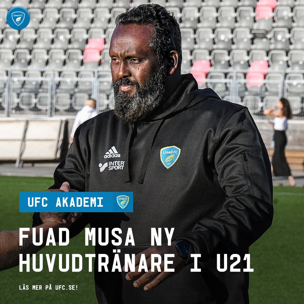 UmeaFC's tweet photo. UFC AKADEMI | Välkommen, Fuad! ✅💙
#UFCAkademi #FörUmeå https://t.co/j6ucjcniWO