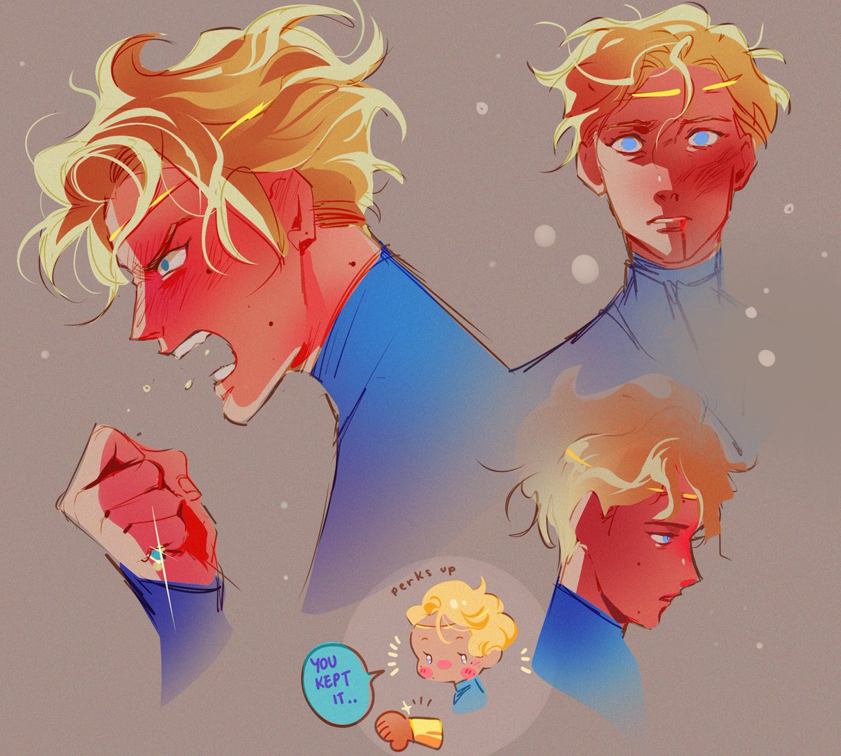 #captiveprince he can't think... 😿