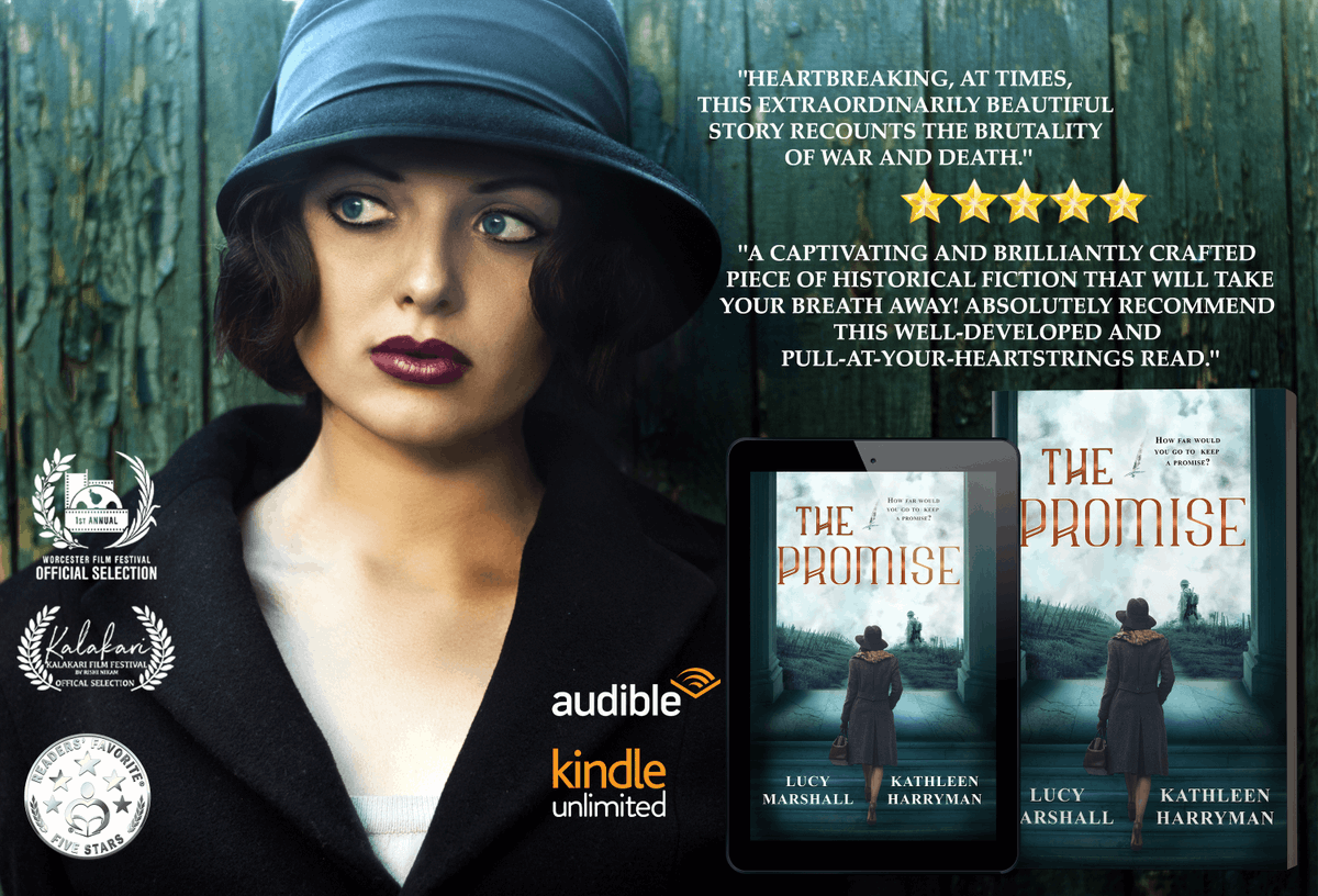 Sometimes it’s like I’m falling down a deep hole, and when I gaze up, Tom and Will stare down. Their hands reach for me, and when I grab them, they disappear.  

#KU #Kindle #Audible #Paperback 

getbook.at/thepromise 

#romance #histfic #WWII #historicalfiction #IARTG #ASMSG