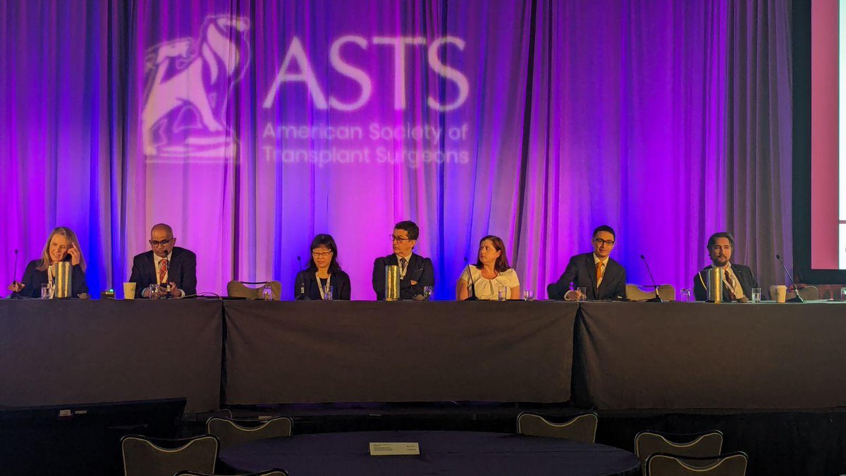 ASTS Pediatric committee at Miami -hosted a great session on pediatric transplant surgical nuances full room and great discussion.<a href="/ASTSChimera/">ASTS</a>.many thanks to Ning our awesome staff Liason