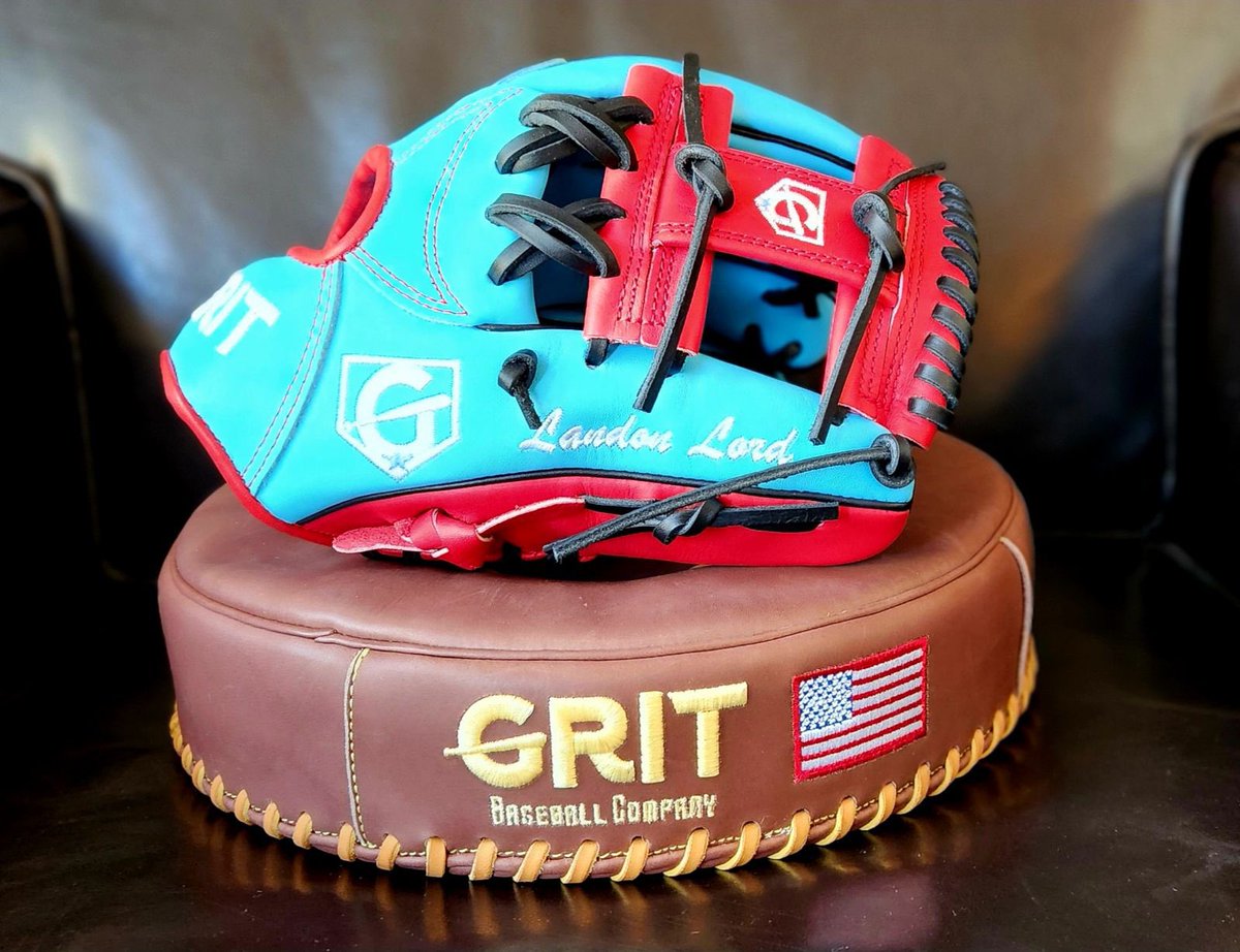 Thank you <a href="/thegritbaseball/">GRIT Baseball Company</a> for going above and beyond on Landon’s new glove!! 🔥 ⚾️ 👊🏼