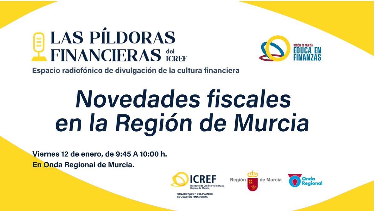 Instituto de Crédito y Finanzas Región de Murcia tweet media