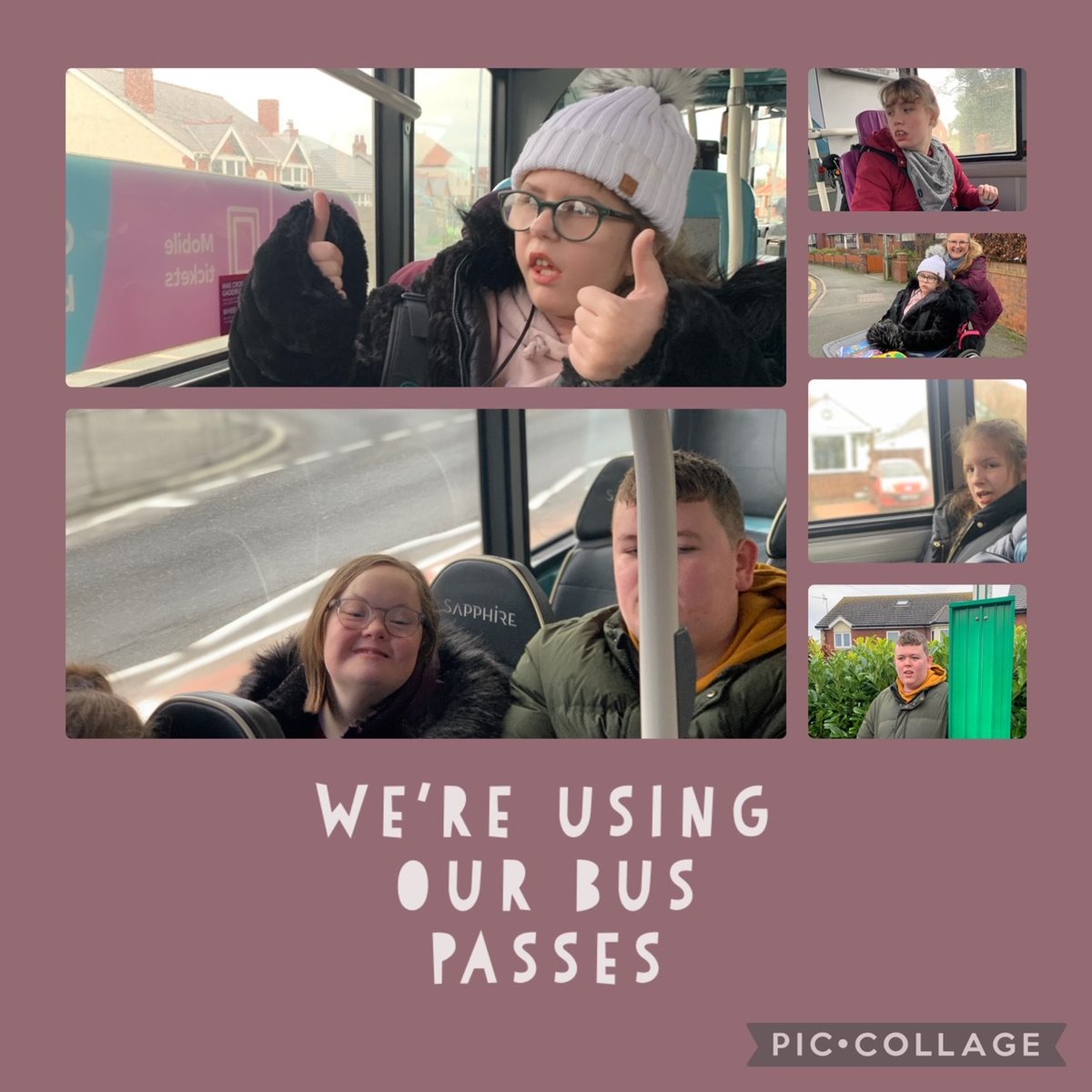 TirMorfa's tweet photo. #YTMPost16 are loving travelling with our new bus passes. We're planning to travel to the towns in the Vale of Clwyd on the 51. #YTMHCI https://t.co/nrfZEH1mXb