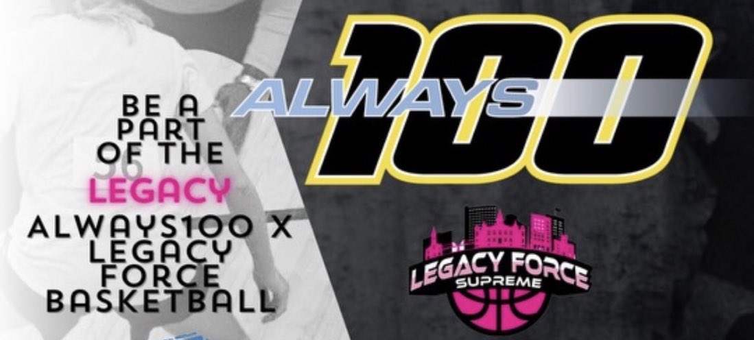 Welcome Always 100 Legacy Force! Excited to have you on board! Let’s work! #Always100