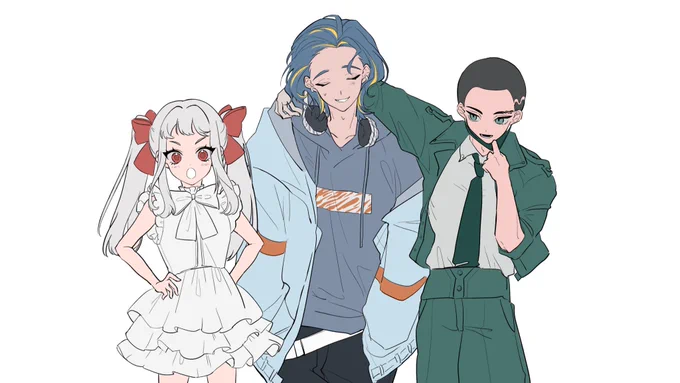 自分の描いた絵本当に覚えてないからたまに見返すと新鮮でたのしい 
