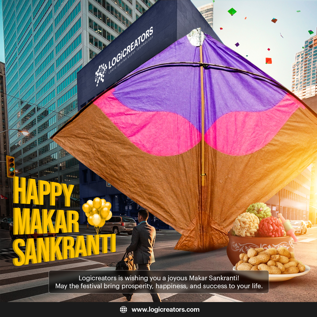 🪁✨ Join us for a cross-cultural celebration with kites, joy, and festive vibes. 🌞🎉Exploring the magic of Makar Sankranti in the Overseas! So, may this festival of harvest bring prosperity and joy to your life. Logicreators Wishing you a🌾Happy Makar Sankranti🌾