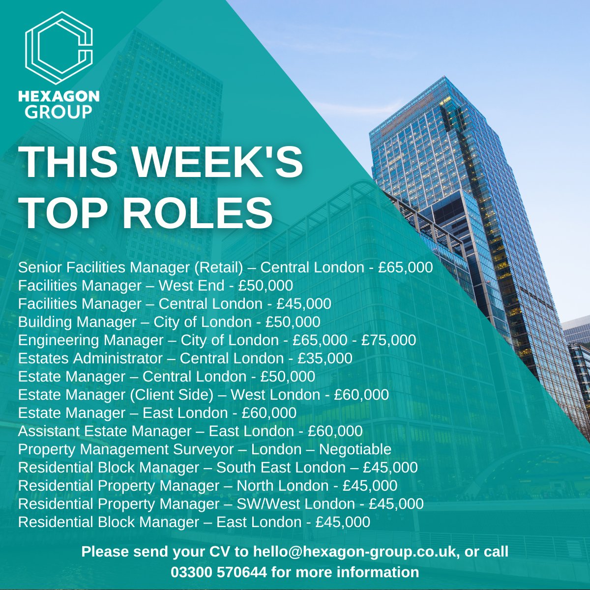 HexagonFM's tweet photo. Explore the latest job openings at Hexagon Group, your trusted partner for recruitment in the facilities management industry!

Ready to take your career to the next level?

https://t.co/76Ch2XyEbx

#HexagonGroup #FacilitiesManagementJobs #Recruitment #CareerOpportunities 🙌🏼👀 https://t.co/A9UhbztsYt