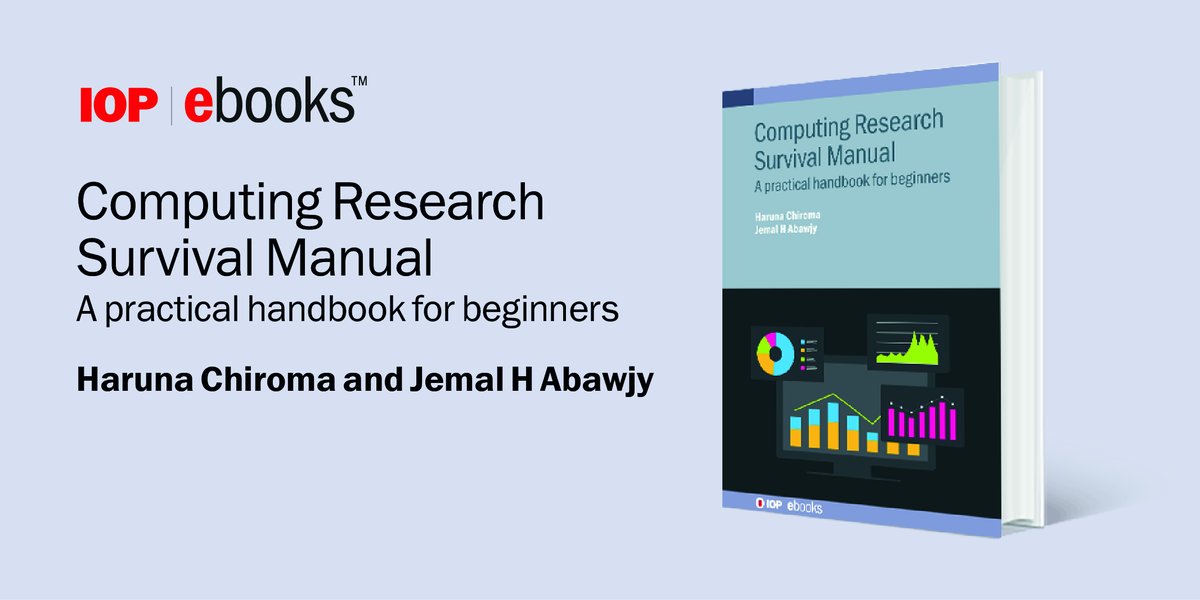 IOPPublishing's tweet image. The computing research survival manual provides a guide to conducting research within the broad field of computing. 💻

Read more here-  ow.ly/Q6f250QpsH8 

 #ComputingResearch #ComputingResources