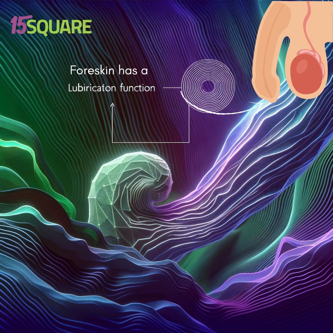 15__Square's tweet photo. Foreskin helps in natural lubrication, making sexual activity more comfortable and pleasurable. #SexualHealth
Source: O'Hara, K., &amp; O'Hara, J. (1999). The effect of male circumcision on the sexual enjoyment of the female partner. BJU International, 83(Suppl. 1), 79-84. https://t.co/aAR50NGAbz