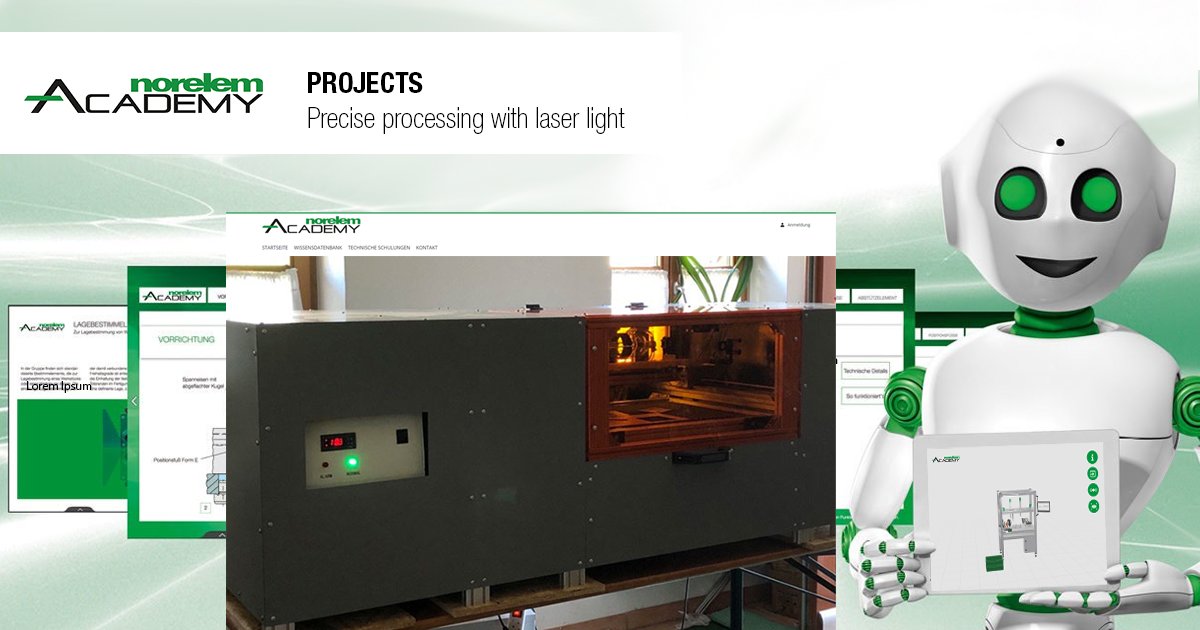 norelemuk's tweet image. Precise processing with laser light: norelem supports technicians in the construction of a CO2 laser

A 100-watt CO2 laser has been constructed as part of a project at the technical college in Munich.

ow.ly/GRTJ50Qpwrv

#norelem #projects #laser