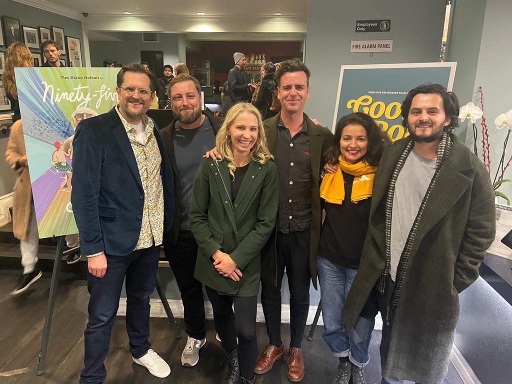 GoodBoy_Short's tweet photo. A shot from the Special Screening of GOOD BOY yesterday evening at @laemmleroyal in West LA, CA.  Thank you Los Angeles!

 #LAfilm #LApremiere #indiefilm #supportindiefilm #moviebuffs #Oscars96 @tomstupot #AcademyAwards #AMPAS #AcademyMember https://t.co/uoRjcjGipu