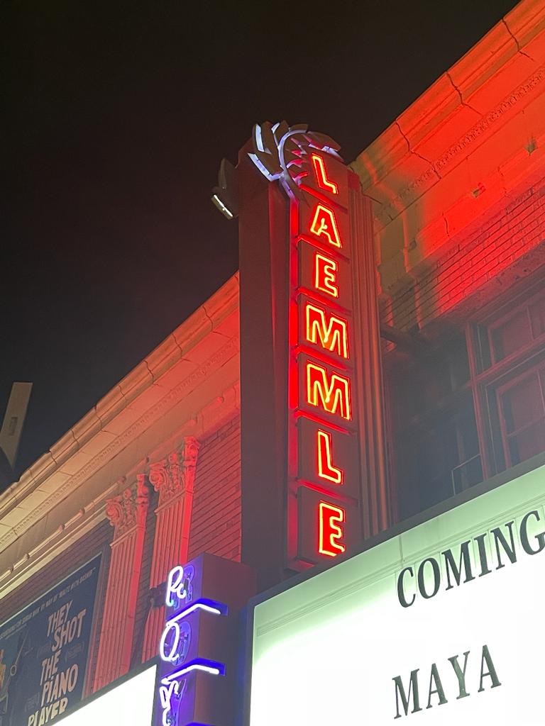 GoodBoy_Short's tweet photo. A shot from the Special Screening of GOOD BOY yesterday evening at @laemmleroyal in West LA, CA.  Thank you Los Angeles!

 #LAfilm #LApremiere #indiefilm #supportindiefilm #moviebuffs #Oscars96 @tomstupot #AcademyAwards #AMPAS #AcademyMember https://t.co/uoRjcjGipu