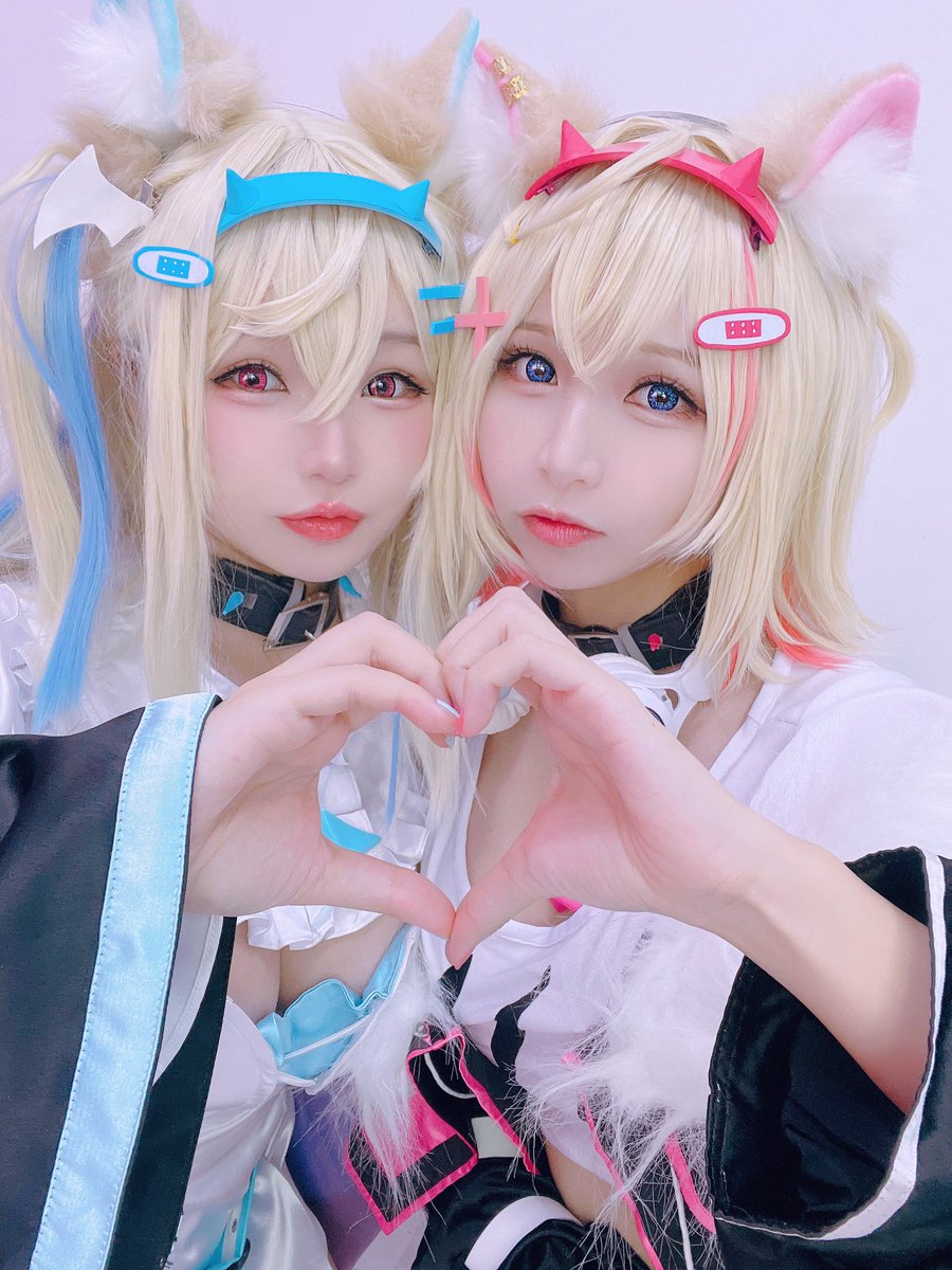 TakanashiHanari's tweet photo. 2人合わせて、フワモコです🩵🩷
Bau Bau🐾
#FWMCpix 

Fuwawa Abyssgard @TakanashiHanari 
Mococo Abyssgard @lam_luffy https://t.co/FCiPDsgrWB