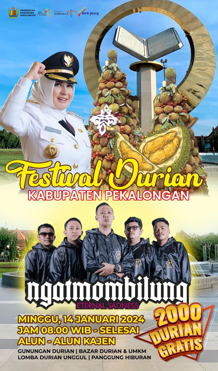 Free !!!
Bebas goyang asal tidak rusuh ya bes...