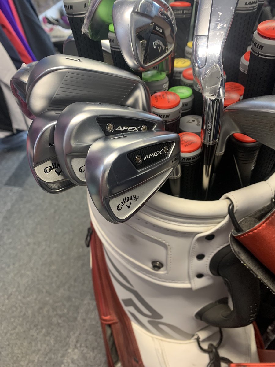 chrisgillgolf's tweet photo. New @CallawayGolfEU Ai Drivers, Fairways, Hybrids, irons and wedges all available for custom fitting at @NewquayProShop. To book a slot either call the shop or pop in! 01637 874354 @NewquayGC @HendriksenGolf @l_osullivan https://t.co/QF3sfidQyz