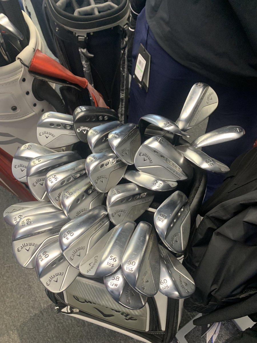 chrisgillgolf's tweet photo. New @CallawayGolfEU Ai Drivers, Fairways, Hybrids, irons and wedges all available for custom fitting at @NewquayProShop. To book a slot either call the shop or pop in! 01637 874354 @NewquayGC @HendriksenGolf @l_osullivan https://t.co/QF3sfidQyz