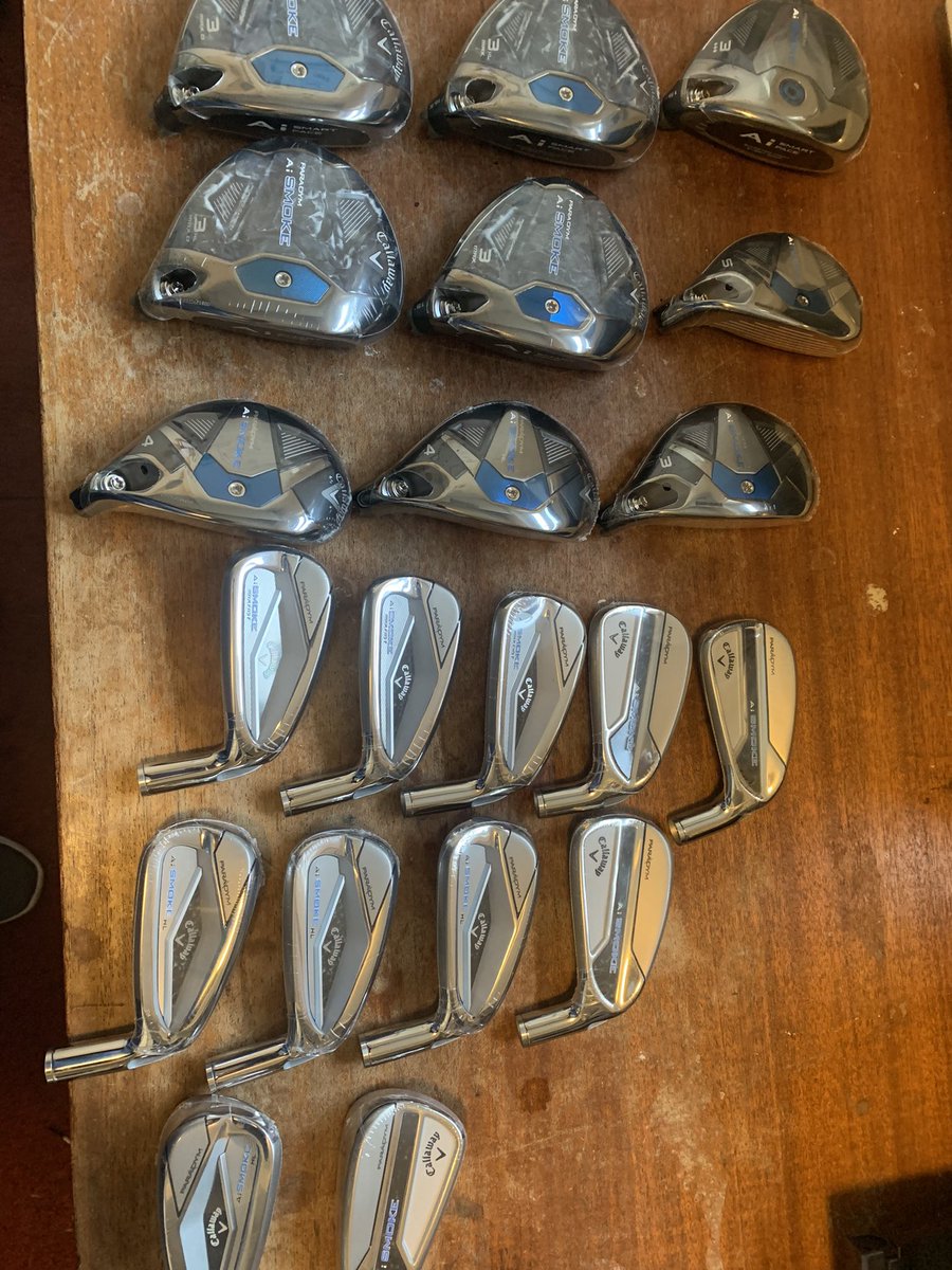 New <a href="/CallawayGolfEU/">Callaway Golf Europe</a> Ai Drivers, Fairways, Hybrids, irons and wedges all available for custom fitting at <a href="/NewquayProShop/">Newquay Pro Shop</a>. To book a slot either call the shop or pop in! 01637 874354 <a href="/NewquayGC/">Newquay Golf Club</a> <a href="/HendriksenGolf/">Dan Hendriksen Golf</a> <a href="/l_osullivan/">Liam O'Sullivan</a>