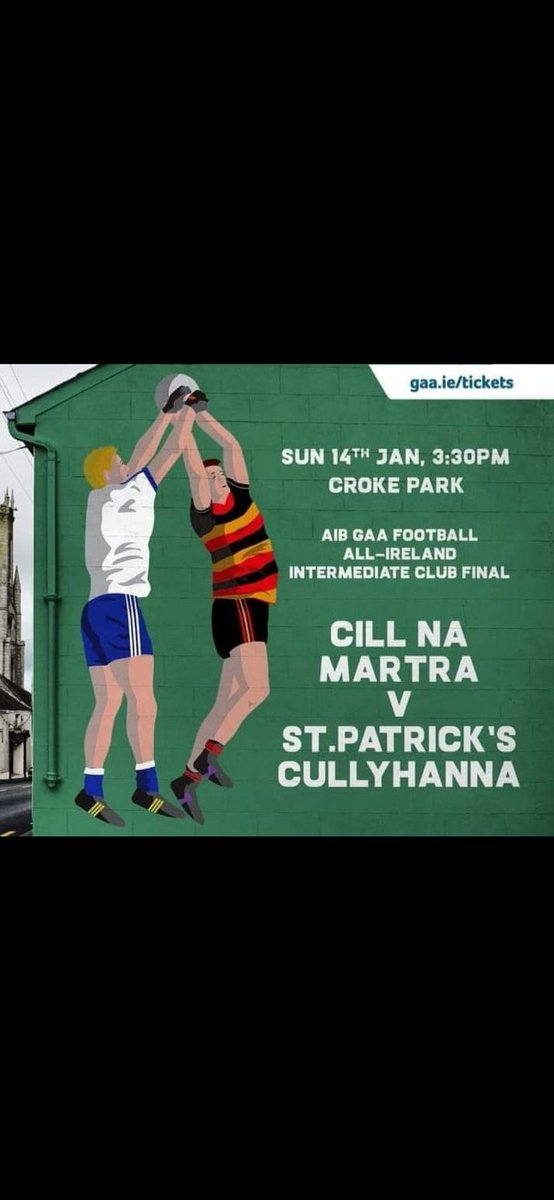 Belleek GAC Official Account (@belleekgac) on Twitter photo Best wishes to all the <a href="/StPatsChannaGFC/">St Patrick's GAA - Naomh Pádraig</a> community, players and management travelling to Croke Park this Sunday for their All - Ireland Club Final. Best wishes to all the <a href="/StPatsChannaGFC/">St Patrick's GAA - Naomh Pádraig</a> community, players and management travelling to Croke Park this Sunday for their All - Ireland Club Final.
