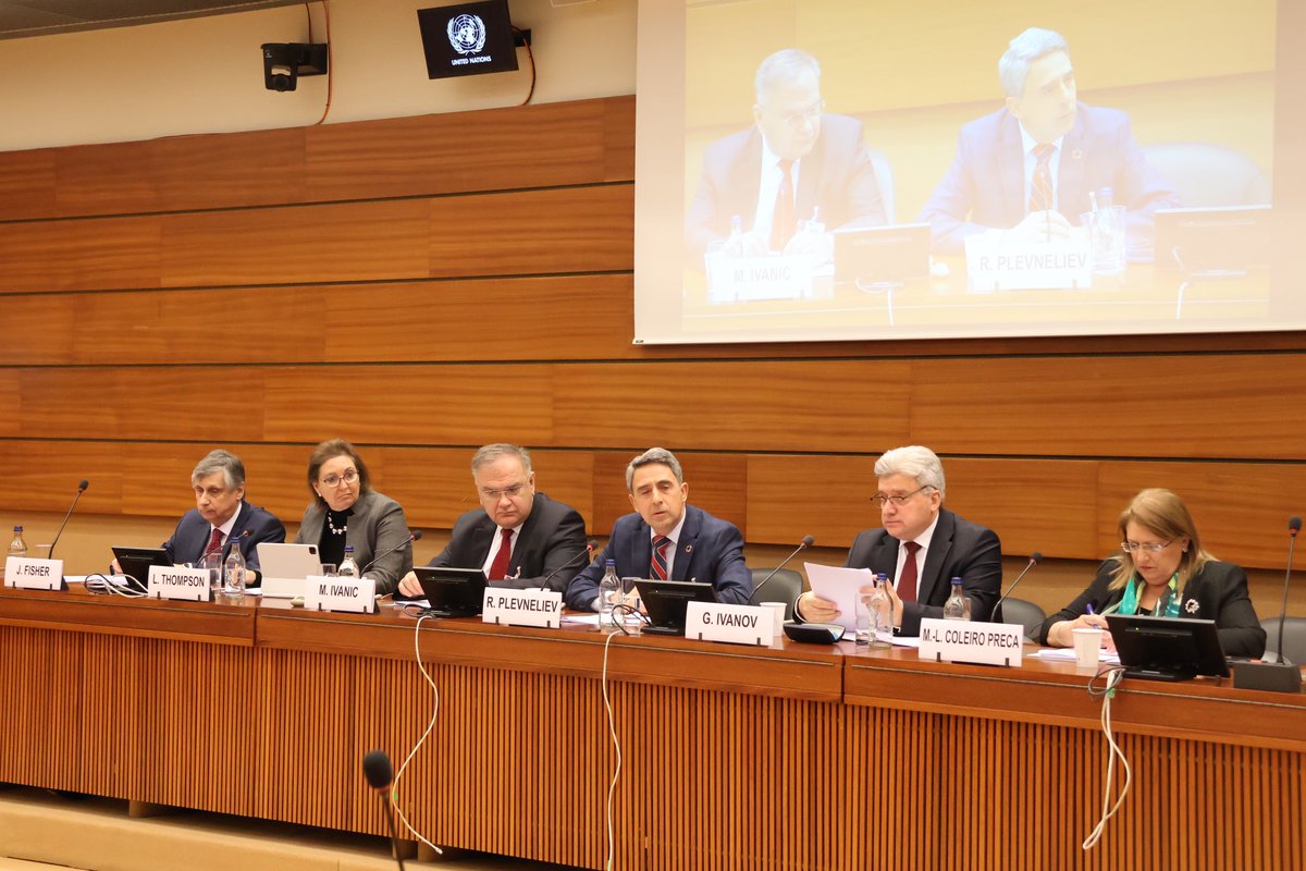 NizamiGanjaviIC's tweet photo. PANEL 5: Leaving No One Behind – Rights of Future Generations
@UNGeneva @PlevnelievRP @MladenIvanic @BorutPahor @GjorgeIvanov @MarieLouise_MT #LauraThompson https://t.co/6xGjoCoXcG