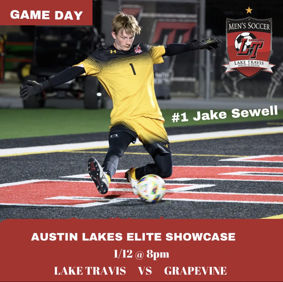 Day 2 of the Austin Lakes Elite Showcase.
 
Lake Travis  vs  Grapevine

⏰ 8 pm
🏟️ Cavalier Stadium