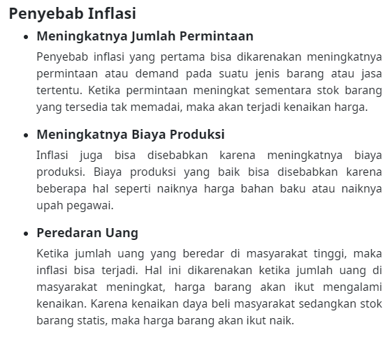 rnsrmind's tweet photo. @tanyakanrl Mas Aci belum kenalan sama yg namanya inflasi. Apa itu inflasi? adalah sebuah kenaikan harga secara umum yang terjadi dalam kurun waktu tertentu. https://t.co/LLMk0UKfqI