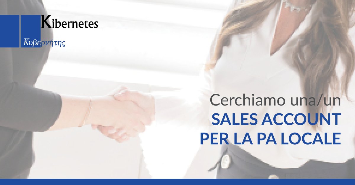 KibernetesSrl's tweet photo. 📣 𝐀𝐒𝐒𝐔𝐌𝐈𝐀𝐌𝐎
Kibernetes cerca un/una 𝗦𝗔𝗟𝗘𝗦 𝗔𝗖𝗖𝗢𝗨𝗡𝗧 𝗽𝗲𝗿 𝗹𝗮 𝗣𝘂𝗯𝗯𝗹𝗶𝗰𝗮 𝗔𝗺𝗺𝗶𝗻𝗶𝘀𝘁𝗿𝗮𝘇𝗶𝗼𝗻𝗲 𝗟𝗼𝗰𝗮𝗹𝗲

📍 Sede di lavoro: Silea (TV)

ℹ️ Info e candidature: https://t.co/Gd7BOqIDXg https://t.co/DGjNDo5nwK