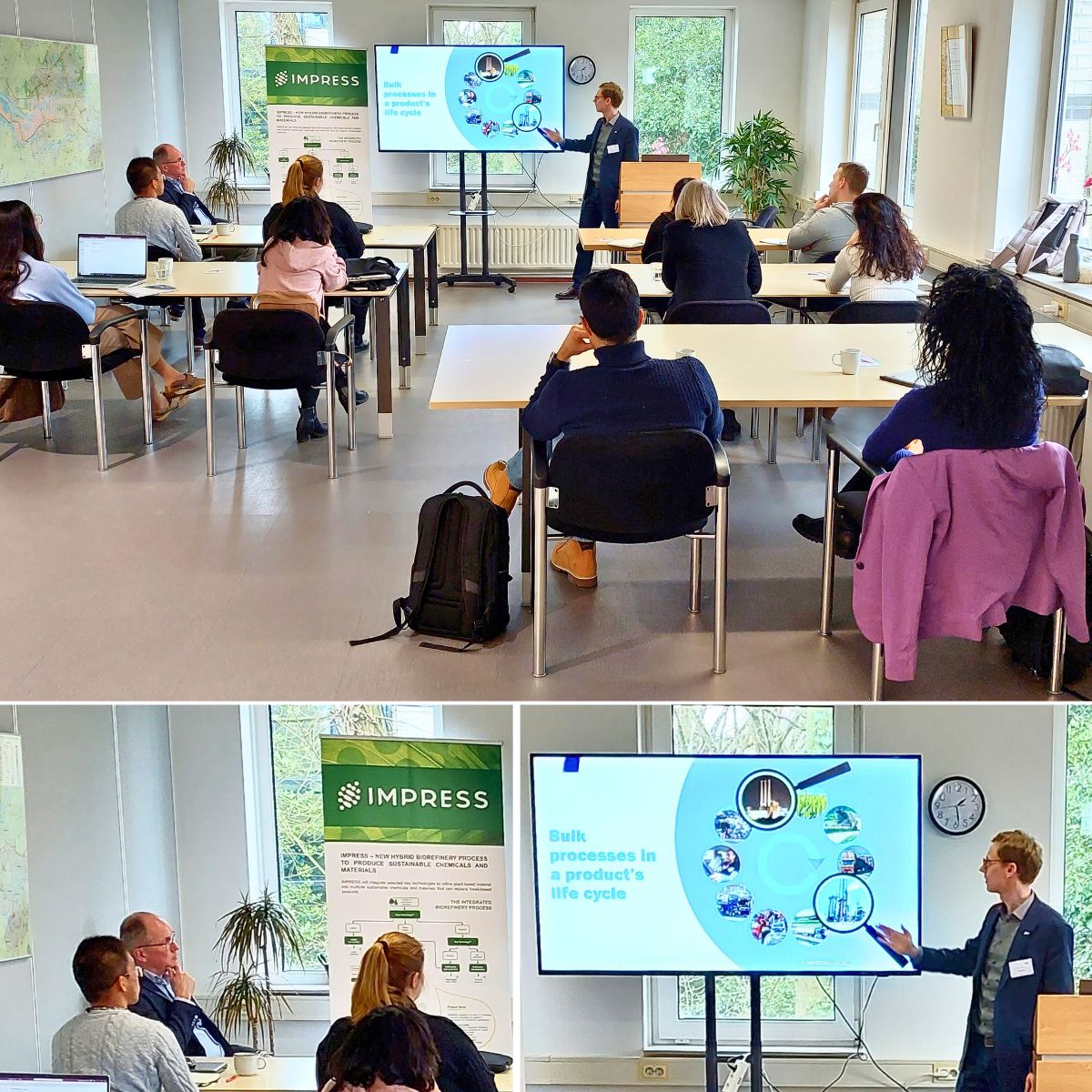 This week, a team of experts from our consortium partner #PDC gave a 2-day workshop "Conceptual Design and Techno-Economic Assessment of Biobased Processes" in Breda, The NL. The quickly sold-out event proved to be a success!✅
<a href="/ASPIRE_P4Planet/">A.SPIRE</a> #impress_h2020 #ProcessDesignCenter