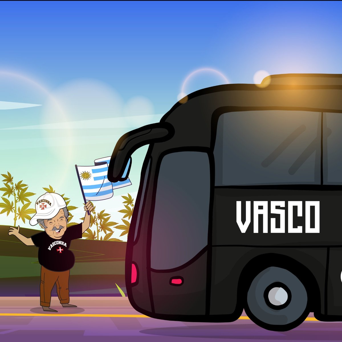 vasconhaofc's tweet photo. Não havia um local mais apropriado para essa pré-temporada! 

🇺🇾💢🍁

VASCO! https://t.co/2s2JvHoF3t