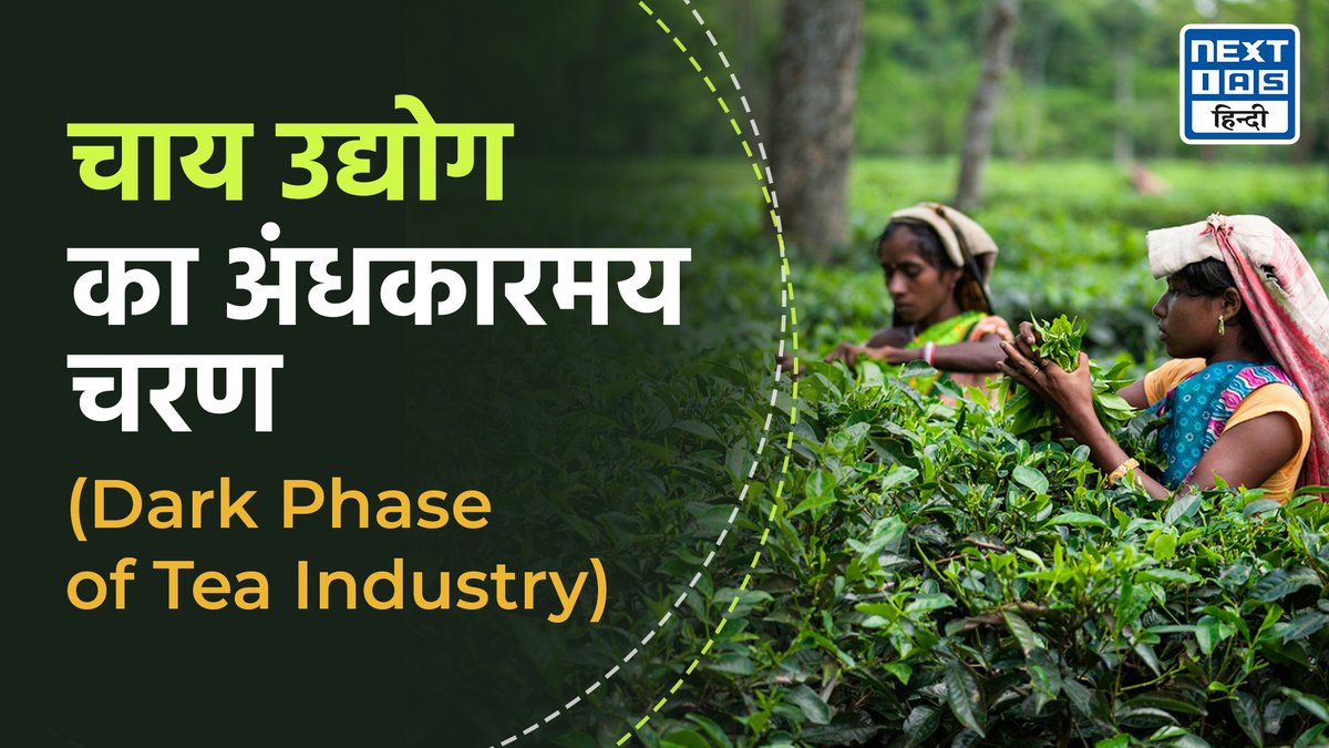 NEXTIAS_HINDI's tweet image. ▶️ अभी देखें: youtu.be/XYphbvM86Xc
भारतीय चाय उद्योग संकट में?

#upscsyllabus #upschindi #tea #upschindimedium #latestnews #upsccurrentaffairs #upscpreparation #upsccse
