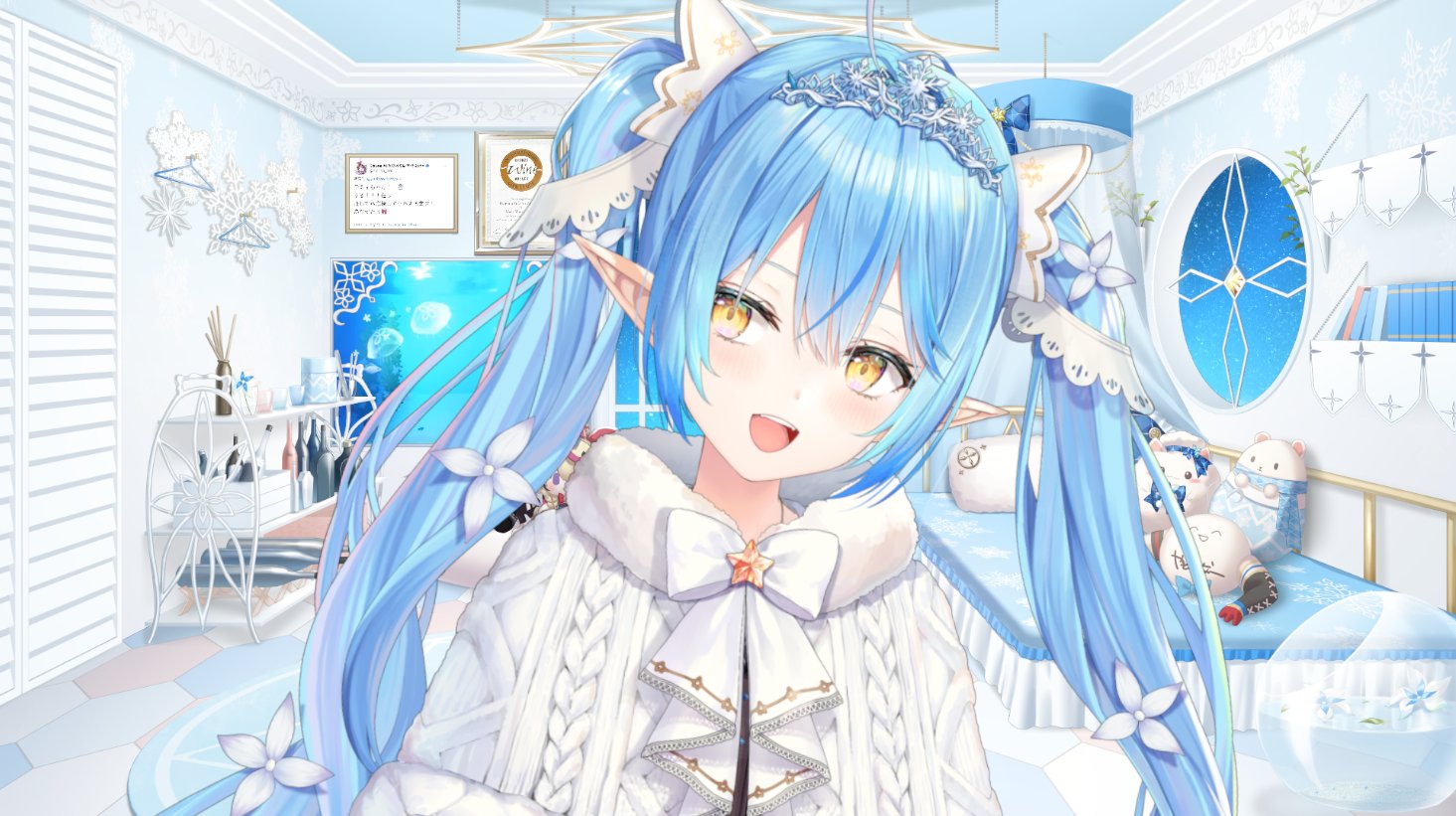 雪花ラミィ さん 活動3周年記念 抱き枕カバー : アオドリストア