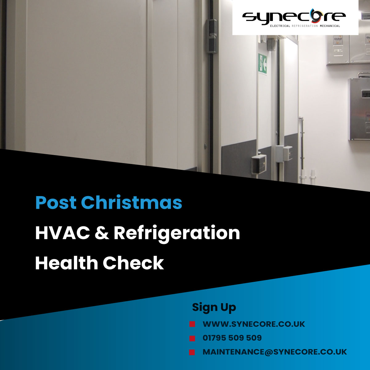 While you might be feeling the effects of Christmas, so is your commercial refrigeration. To help, we're offering commercial kitchens a post-Christmas refrigeration health check. Email maintenance@synecore.co.uk #commercialkitchen #refrigeration #chef #restaurant #hospitality