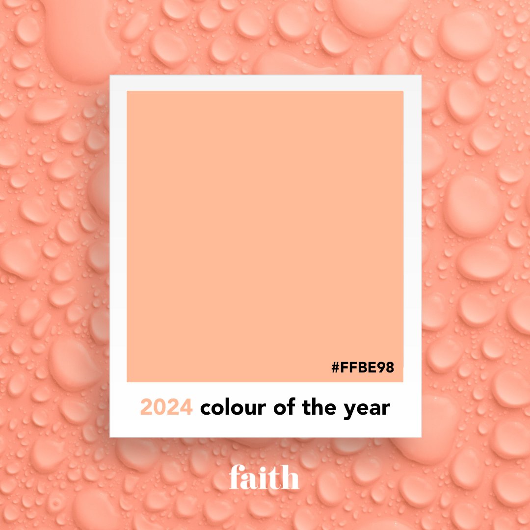 Have you seen <a href="/PANTONE/">PANTONE</a>'s #ColourOfTheYear 2024?

13-1023 Peach Fuzz 🍑 is a soft and nurturing colour, bringing a calm and light feel to an image. Its velvety gentle tones are perfect for a settled and relaxing New Year.

Will you be using it?

#coloroftheyear