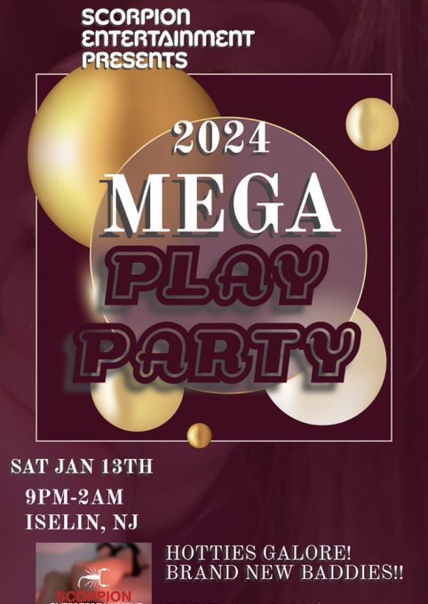 Huge swinger lifestyle party!! Saturday January 13  dm for info and tickets only a few spots left!! Over