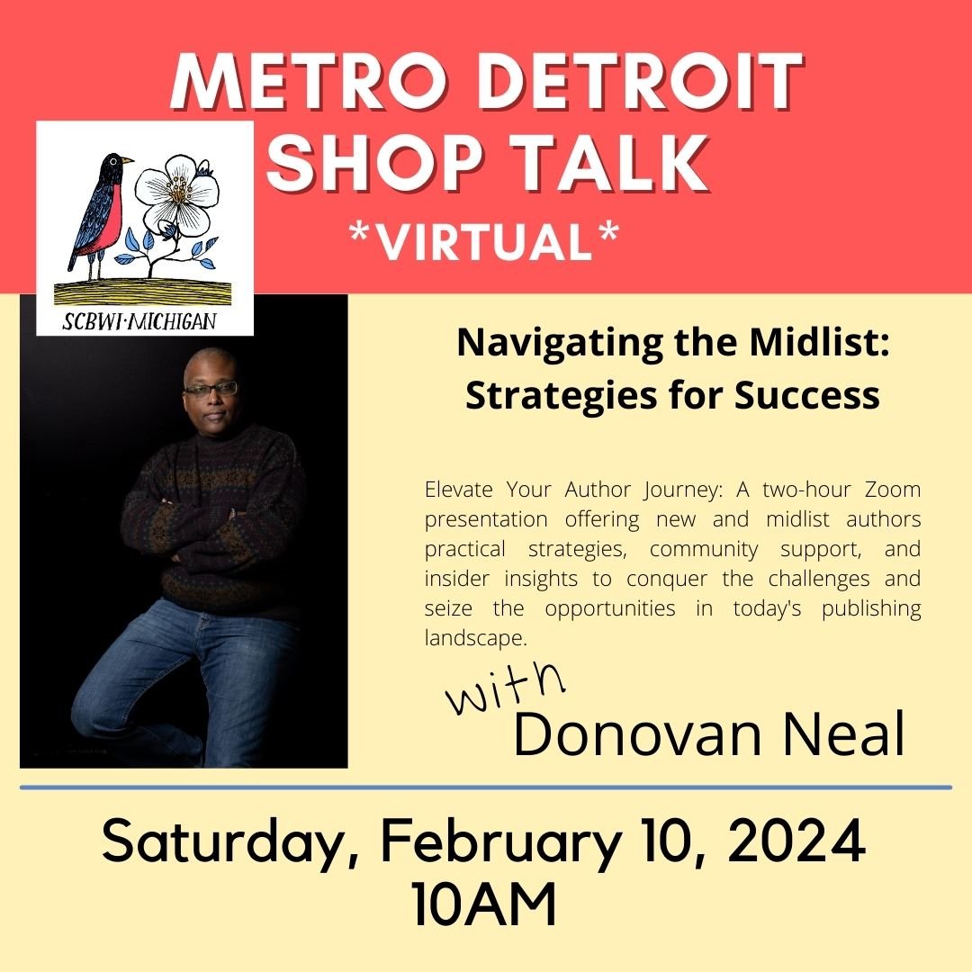 AuthorMollyD's tweet photo. @SCBWIMichigan 🌟Learn to navigate the challenges and opportunities in the world of publishing! 
Get:
✔️Practical strategies 
✔️Community support
✔️Insider insights 
Do not miss this important insight‼️
https://t.co/qHCM0Mq9uy https://t.co/lIT2FXdmkz
