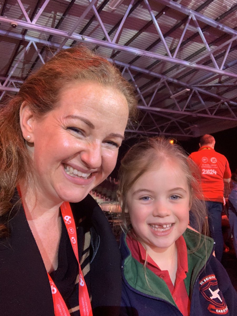 One of the best parts of being a judge at the @BTYSTE is being able to have a visit from my very own little scientist in the making and share this wonderful event with her. #BTYSTE