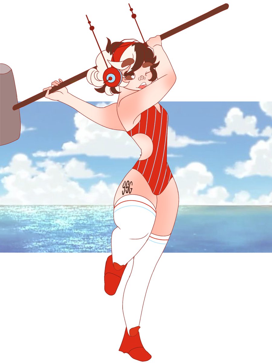 bitofhoneyy's tweet photo. okay here's my one piece oc for egghead https://t.co/gWPJDYCYsN