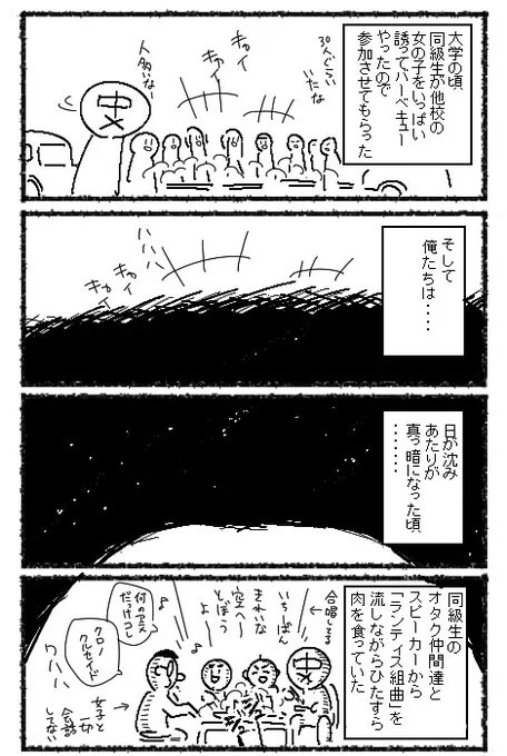 (再掲)大学生バーベキューの思い出