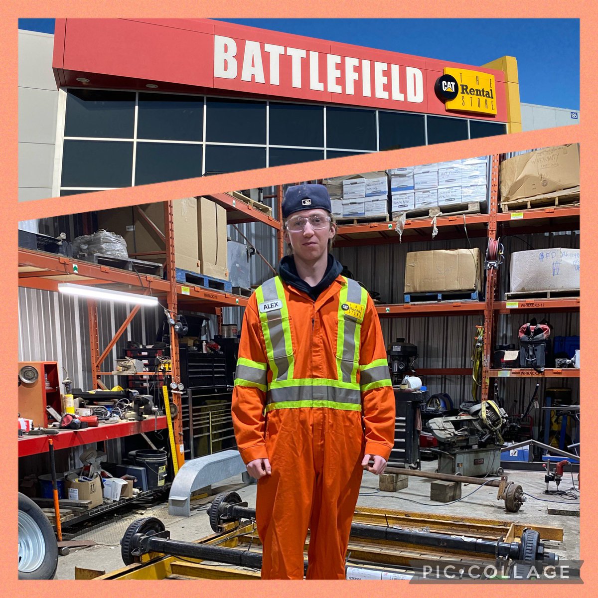 RRobertsLHS's tweet photo. His first co-op experience is complete! This @lockviewhigh O2 student consistently demonstrated initiative and willingness to learn. He is definitely not afraid to jump in and be hands-on with his learning. Thank you @BattlefieldCat Dartmouth for hosting! https://t.co/6P9Nv9j0XH