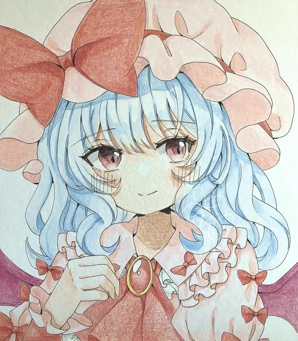 レミリア色紙 #東方Project