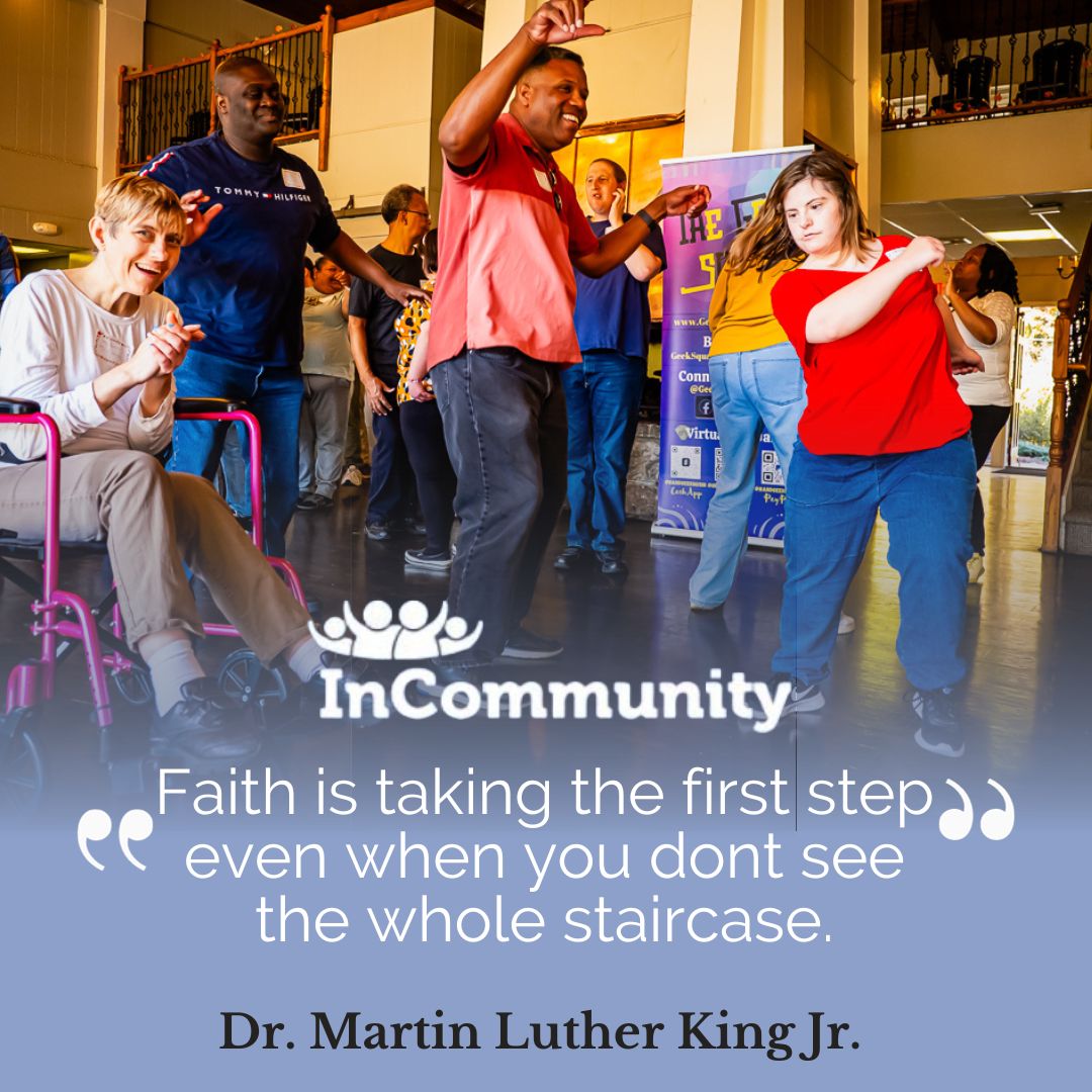 InCommunityGA's tweet image. On Monday, January 15, the InCommunity team joins with others in observing the annual Dr. Martin Luther King Jr. holiday. This is a time to commemorate and honor his life and his impact on our world and daily lives. incommunityga.org