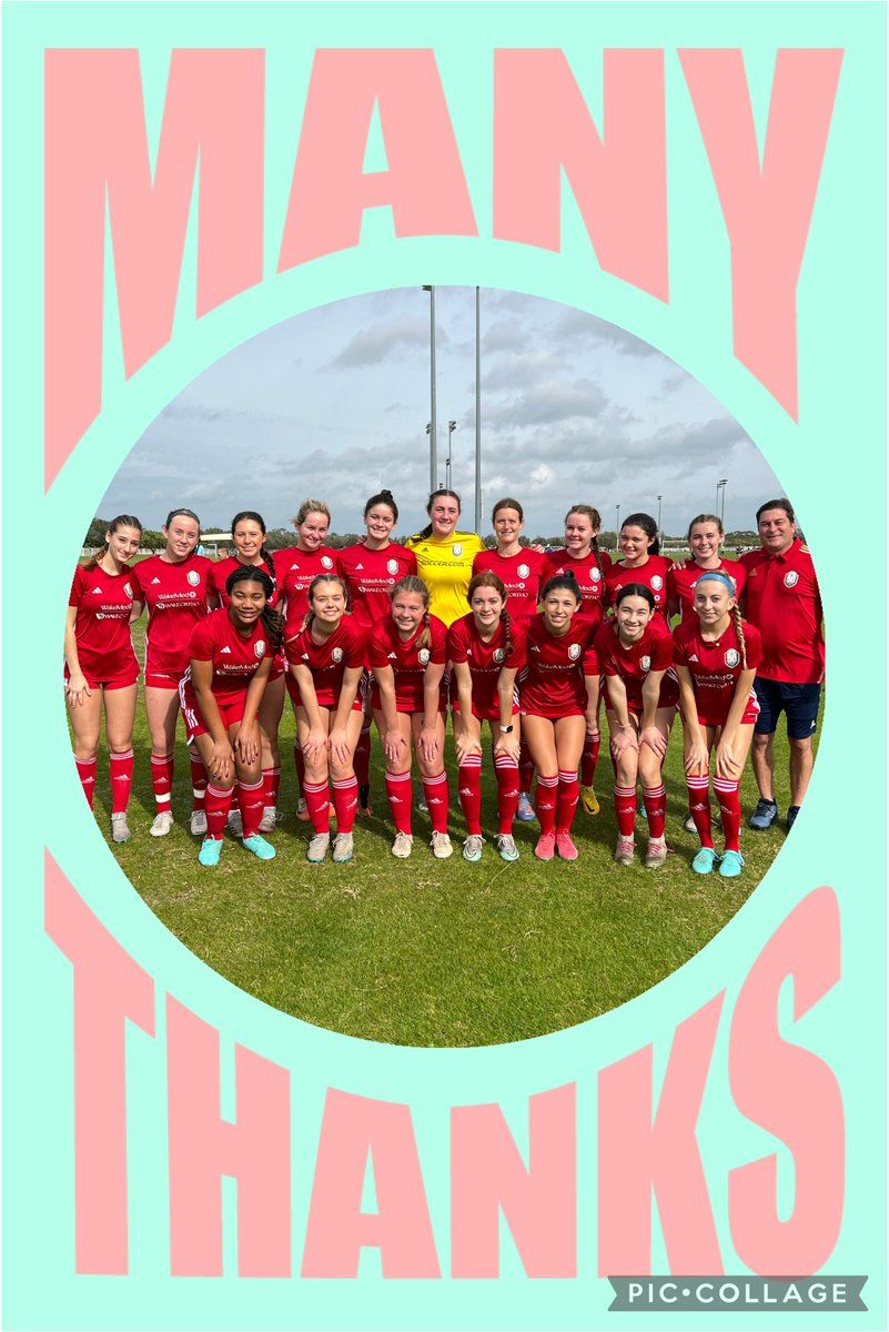 MANY THANKS to the more than 150 college coaches who came to watch us play at #ECNLFL! We appreciate you taking the time to come see us at the showcase! We have a few league games left then we go to #ECNLTX. Stay in touch! 
<a href="/ECNLgirls/">ECNL Girls</a> <a href="/NCFC_ECNLGirls/">NCFC ECNL Girls</a> <a href="/ImYouthSoccer/">ECNL/GA/Recruiting/College Soccer</a> @SoccerMomInt