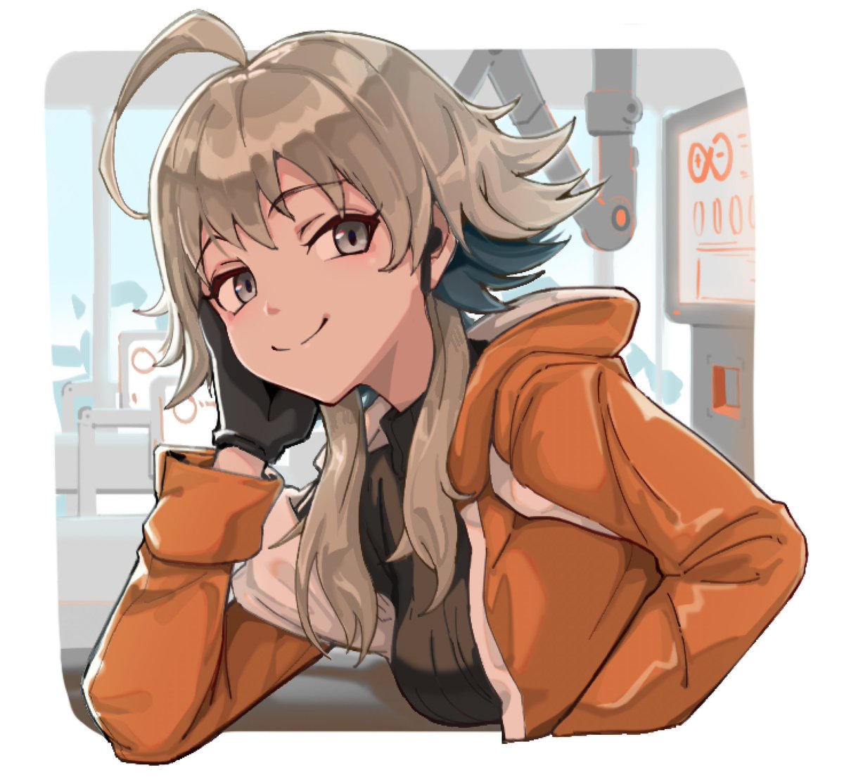 アークナイツ「メイヤー #アークナイツ #Arknights」|清水和也_SHIMIZU_KAZUNARIのイラスト