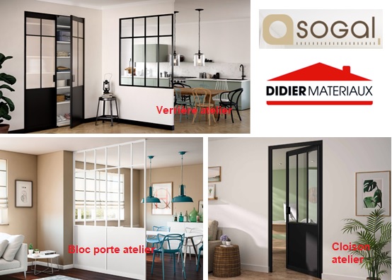 👉sur commande
Nous pouvons vous proposer plusieurs modèles de #verrières #intérieures de notre fournisseur <a href="/Sogal/">Établissements Sogal</a>  qui peuvent faire office de #cloison de séparation, être #décorative ou #fermer une pièce.
Retrouvez-nous en magasin !😀👌