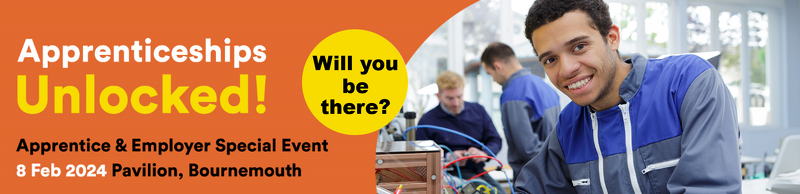 Apprenticeship Unlocked event is rapidly approaching. 

The event is a fantastic opportunity for your students to meet directly with potential employers and discover more about the world of apprenticeships. 

purbeck.dorset.sch.uk/apprenticeship…