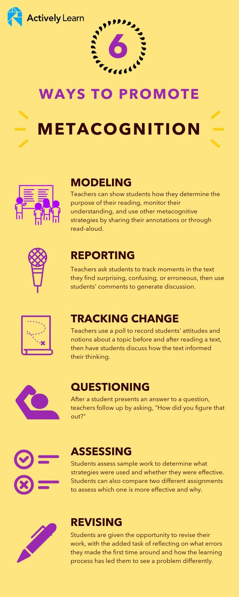 TCEA's tweet photo. 💫Mastering Metacognition: The What, Why, and How💫
https://t.co/5QIz302N4c via @MHEducation
#learning #skillbuiding #education https://t.co/rGyW1wdNZ5